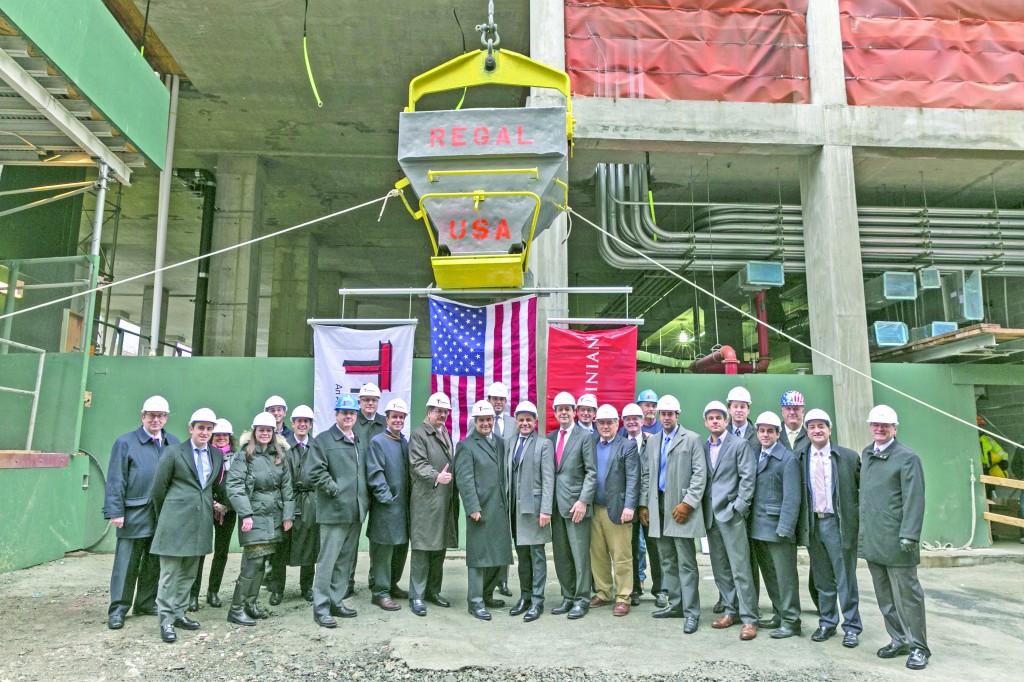 Largest rental development in Manhattan is topped out