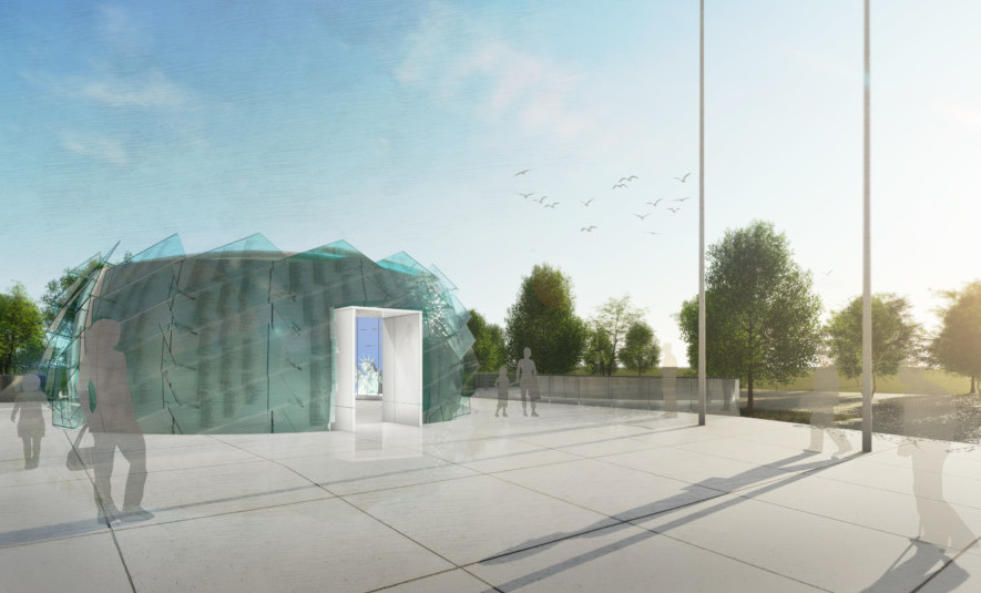 Ware Malcomb CEO designs mobile memorial for military killed in war on terror