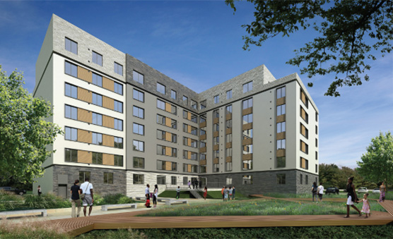 L+M Development, HPD file plans for 119-unit housing complex in Far Rockaway