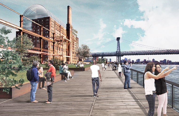 LPC okays new plan for Williamsburg’s Domino refinery building