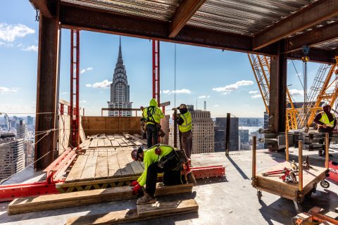 New York City getting back to work