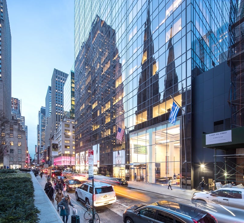 Oxford re-opens tower plaza after $30M fix