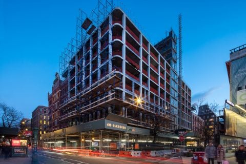 IN PICTURES: Broad Street Development tops out 40 Bleecker