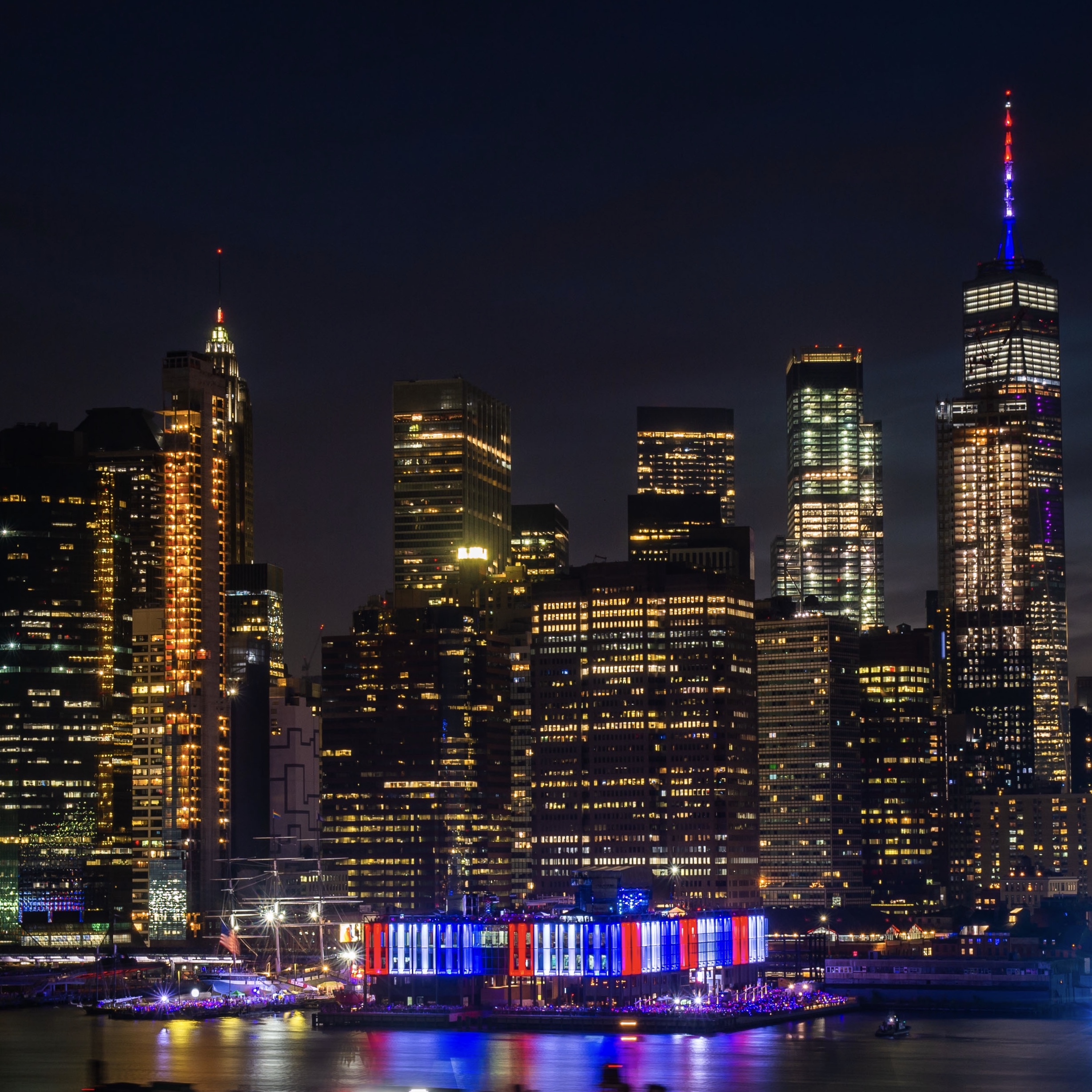 Property owners turning NYC red, white and blue