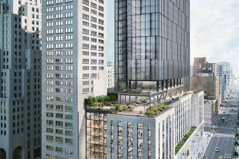 Hines, NPS buy $492M share of One Madison Avenue