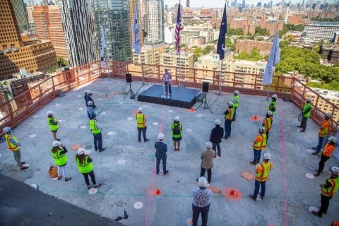 RXR tops out The Willoughby