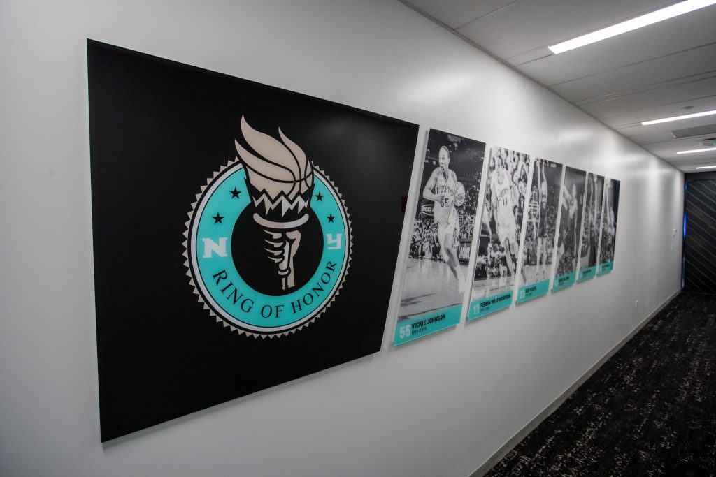 NY Liberty locker room gets female-forward redesign