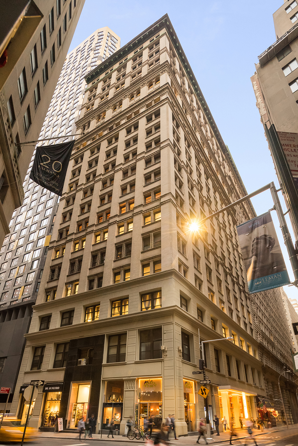GFP Real Estate Leases 21,031 Square Feet at 40 Exchange Place in FiDi