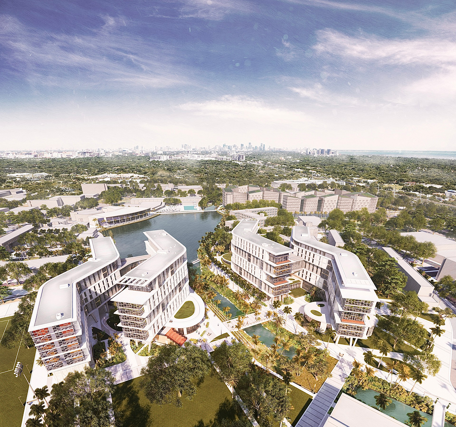 Coastal Construction Group Celebrates Topping Out of University of Miami’s Centennial Village